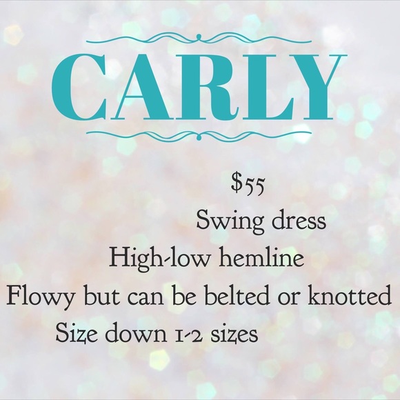 Medium LuLaRoe Carly Dress - Picture 2 of 2